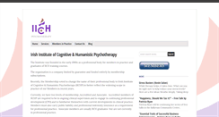 Desktop Screenshot of iichp.ie